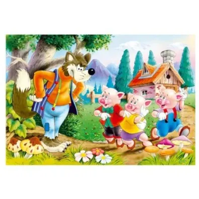 Puzzle 60 el. Trzy �winki Castorland