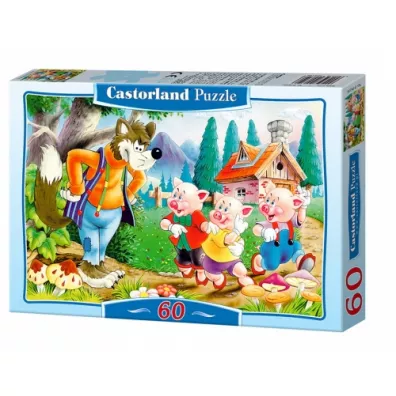 Puzzle 60 el. Trzy winki Castorland