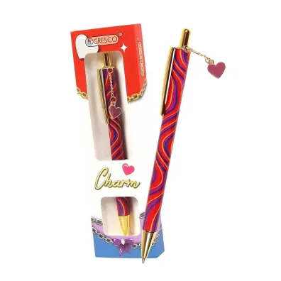 Cresco D�ugopis Charm serce czerwone w etui
