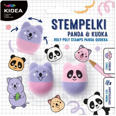 Stempelek wa�ka wsta�ka Panda Kuoka Derform