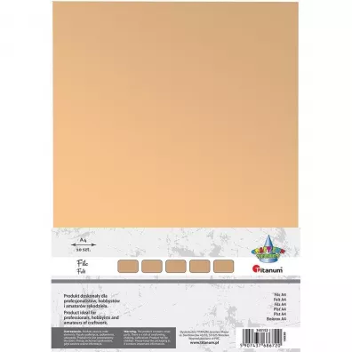 Titanum Filc A4 cielisty 10 szt.
