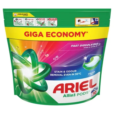 Ariel Allin1 PODS Kapsu�ki do prania Color (70 pra�) 70 szt.