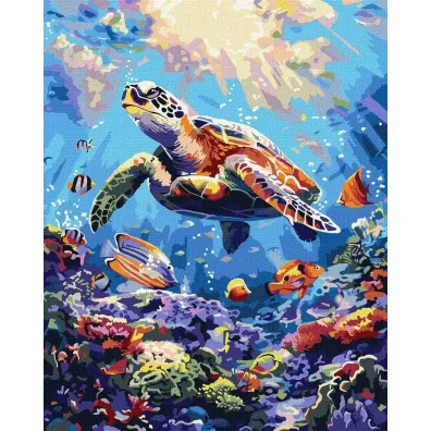 Ideyka Malowanie po numerach - Morski spok�j 40x50cm