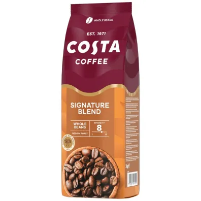 Costa Coffee Kawa ziarnista �rednio palona Signature Blend 1 kg