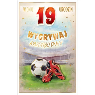 AbCard Kartka okoliczno�ciowa Urodziny (wymienne cyfry)