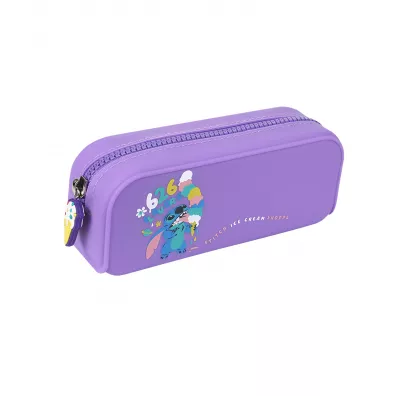 CoolPack Saszetka silikonowa Disney Black Stitch fioletowa