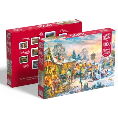 Puzzle 1000 el. Winter Twilight CherryPazzi