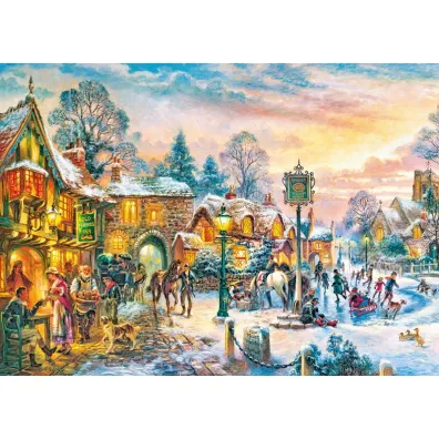 Puzzle 1000 el. Winter Twilight CherryPazzi
