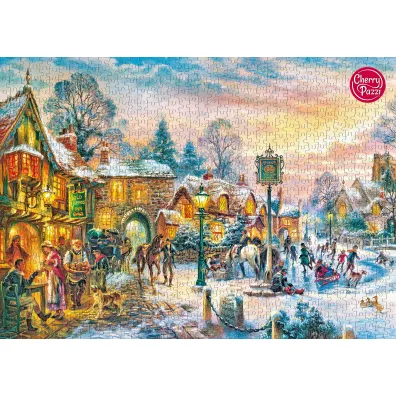 Puzzle 1000 el. Winter Twilight CherryPazzi
