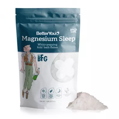 BetterYou P�atki magnezowe do k�pieli dla dzieci na dobry sen Magnesium Sleep Kids' Bath Flakes 750 g