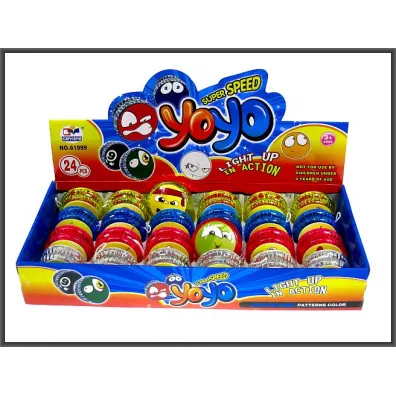 Jo-Jo bu�ka 5.5cm ze �wiat�em Hipo