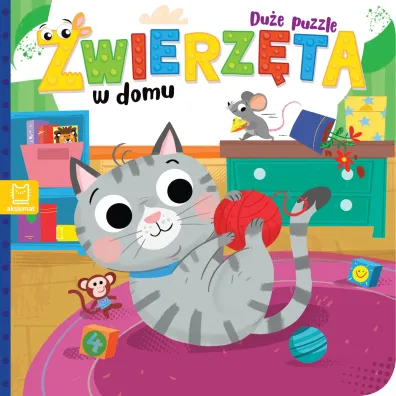 Zwierz�ta w domu. Du�e puzzle - Bogus�aw Michalec