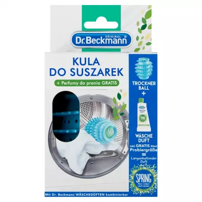 Dr. Beckmann Kula do suszarek do prania + perfumy do prania gratis