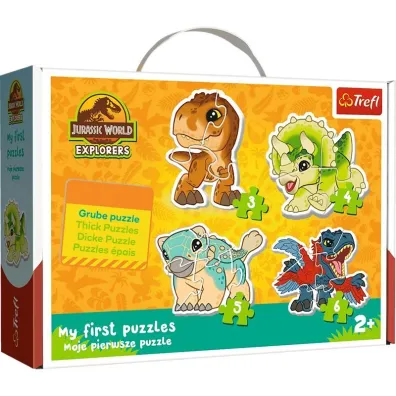Puzzle Baby Classic - Urocze dinozaury Trefl