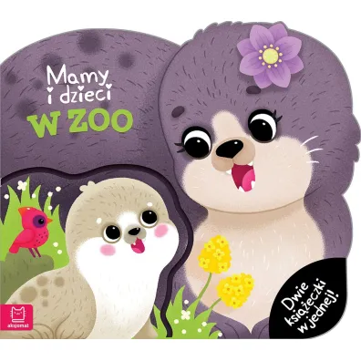 Mamy i dzieci w zoo. Dwie ksi��eczki w jednej - Agata Kaczy�ska