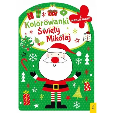 Kolorowanka z wykrojnikiem �wi�ty Miko�aj
