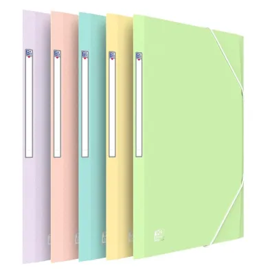 Oxford Teczka z gumk� A4 Urban Pastel PP mix