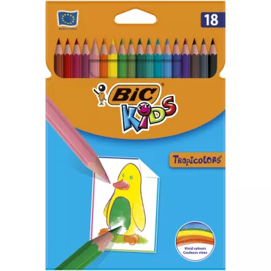 Bic Kredki Kids Tropicolors 2 18 szt.