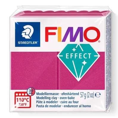 Staedtler Masa termoutwardzalna Fimo 57g bordowy metaliczny