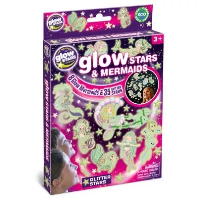 Brainstorm Toys �wiec�ce gwiazdy i syreny