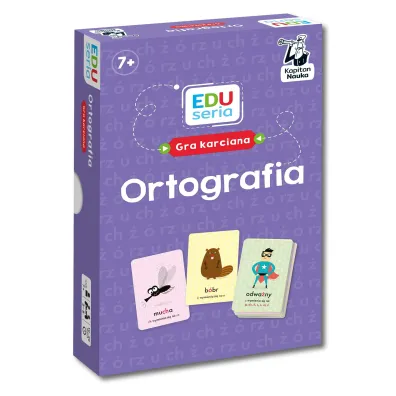 EDUseria. Ortografia. Gra karciana Kapitan Nauka