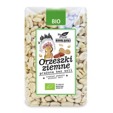 Bio Planet Orzeszki ziemne pra�one bez soli 350 g Bio