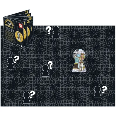 Puzzle 1000 Surprise Puzzle Rycerze 113801 Educa