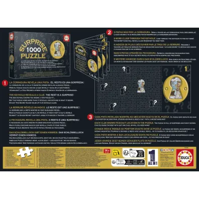 Puzzle 1000 Surprise Puzzle Rycerze 113801 Educa