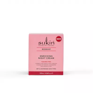 Sukin Rosehip Wzbogacaj�cy krem do twarzy na noc 120 ml