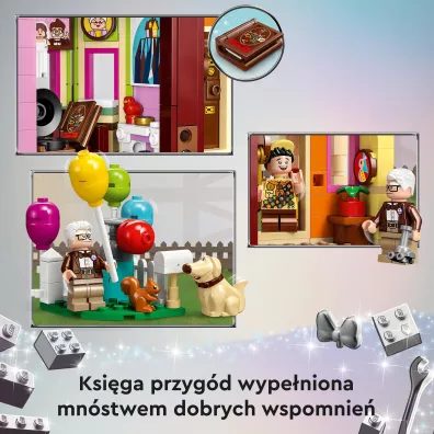 LEGO Disney Dom z bajki "Odlot" 43217