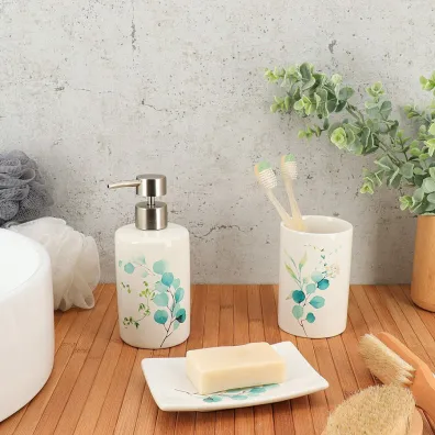 Tendance Komplet azienkowy Aquarelle eukaliptus