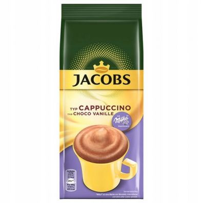 Jacobs Kawa rozpuszczalna Cappuccino Choco Vanille Milka 500 g