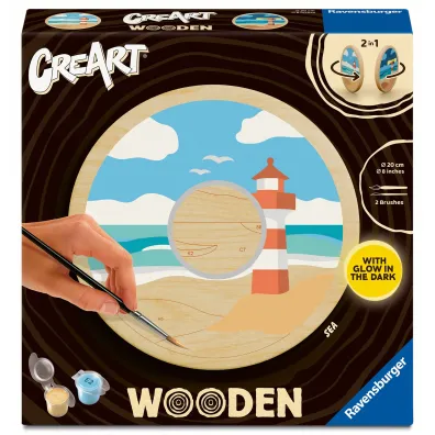 Ravensburger CreArt Wooden: Latarnia morska 20cm