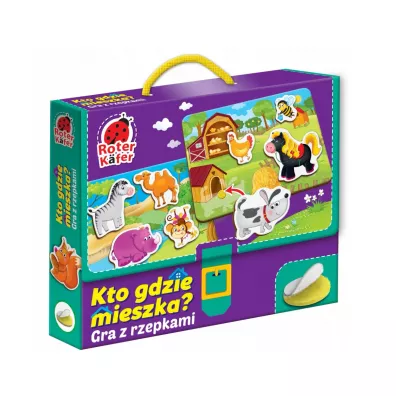 Kto gdzie mieszka? Gra z rzepami Roter Kafer