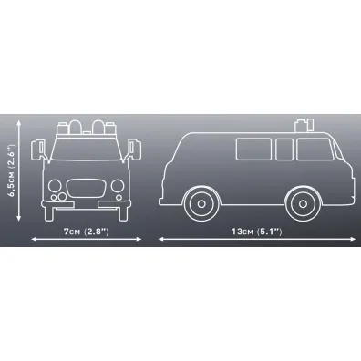 Youngtimer Barkas B1000 Polizei