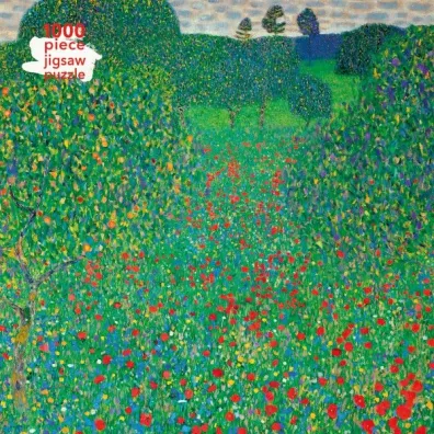 Puzzle 1000 el. Pole mak�w Gustav Klimt Flame Tree