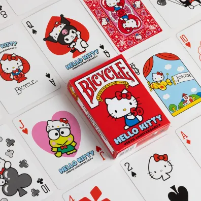 Bicycle Hello Kitty, karty do gry Quint