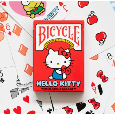 Bicycle Hello Kitty, karty do gry Quint