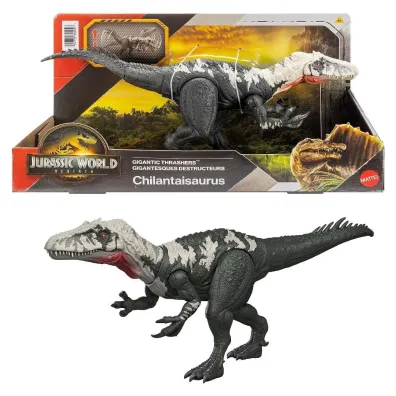 Jurassic World -  figurka Chilantajzaur atak