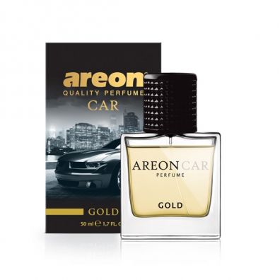Areon Car Perfume Glass perfumy do auta Gold spray 50 ml
