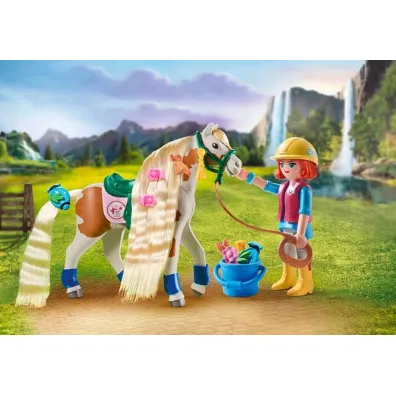 Playmobil Horses of Waterfall Ellie z koniem 71639