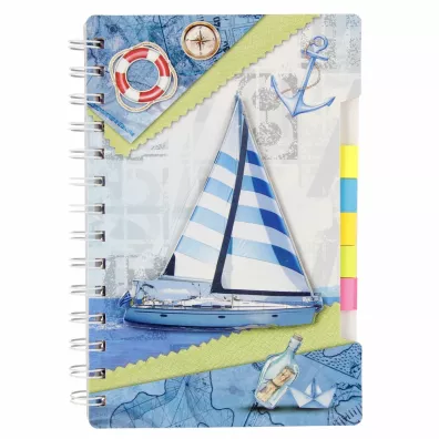 Adar Ko�onotes 13x19 cm linia twarda oprawa z zak�adkami indeks Pojazdy 568167