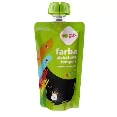 Happy Color Farba plakatowa tempera czarny 100 ml