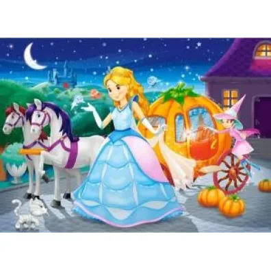 Puzzle 60 el. Kopciuszek Castorland