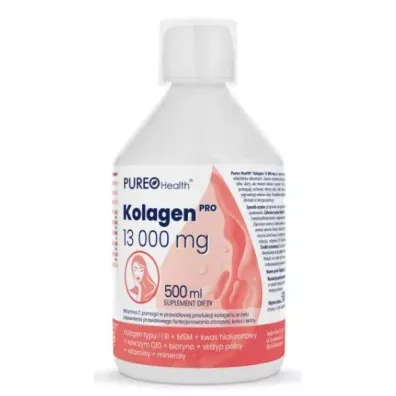 Tradix Group Pureo Health Kolagen Pro 13 000 mg Suplement diety 500 ml