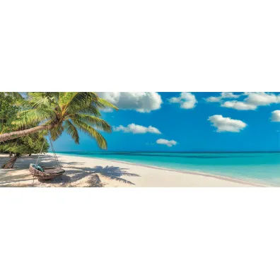 Puzzle 1000 el. Panorama - Swinging By The Ocean Clementoni