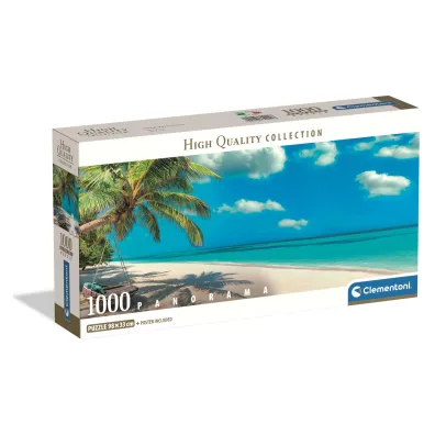 Puzzle 1000 el. Panorama - Swinging By The Ocean Clementoni