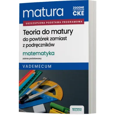 Matura 2026. Matematyka. Teoria do matury. Vademecum. Zakres podstawowy - Adam Konstantynowicz, Anna Konstantynowicz, Ma�gorzata Paj�k