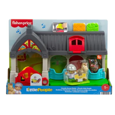 Fisher-Price. Little People Stajnia Przyjazne konik