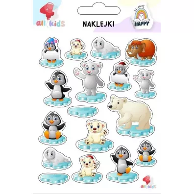 All4Kids Naklejki dla dzieci Pingwinki